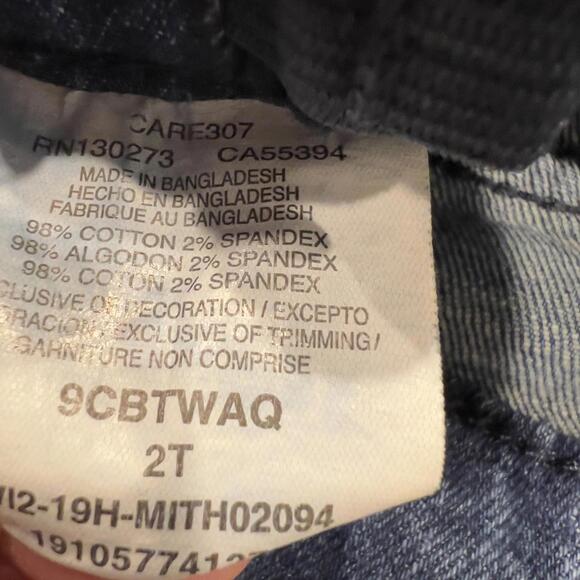 Wrangler Unisex' 2T Denim Jeans with Patch Detail - Picture 3 of 3